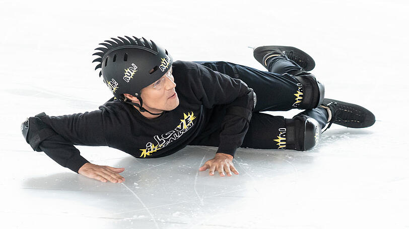 Jens Hilbert im "Dancing on Ice"-Bootcamp