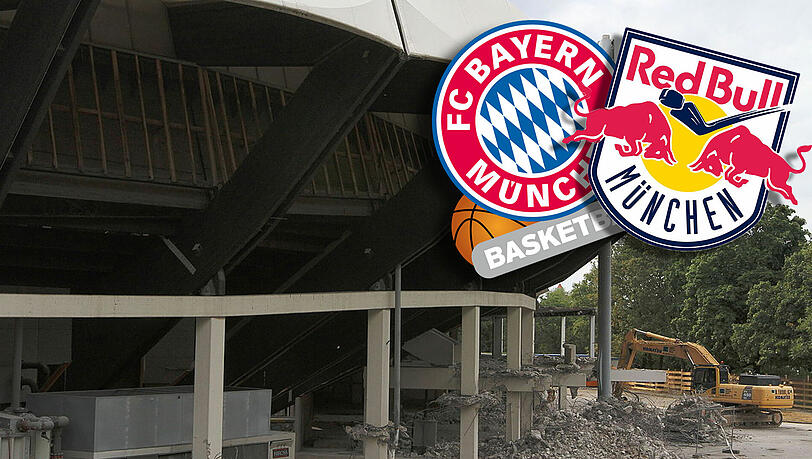 Hier soll die Multifunktionshalle entstehen: Das mittlerweile abgerissene Radstadion am Rande des Olympiaparks. Hier soll die Multifunktionshalle entstehen: Das mittlerweile abgerissene Radstadion am Rande des Olympiaparks.