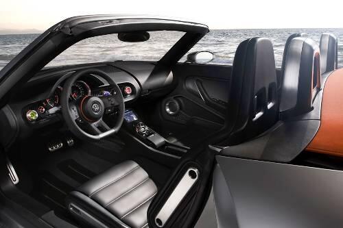 Cool und übersichtlich: das Interieur des neuen VW-Sportlers.