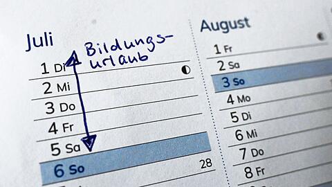 In 14 von 16 Bundesl&auml;ndern haben Arbeitnehmer einen Anspruch auf Bildungsurlaub - aber er wird nicht allzu oft genutzt. (Symbolbild)