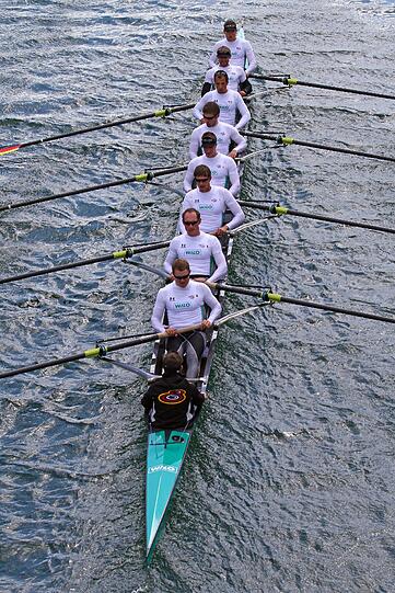 Deutschland-Achter (Rudern): Drei Mal in Folge Weltmeister, ungeschlagen seit 34 Rennen &ndash; das deutsche Oktett gilt auf dem Dorney Lake bei Eton als Favorit auf Gold. Es wäre der neunte Sieg für ein deutsches Boot in dieser prestigeträchtigen Diszplin.