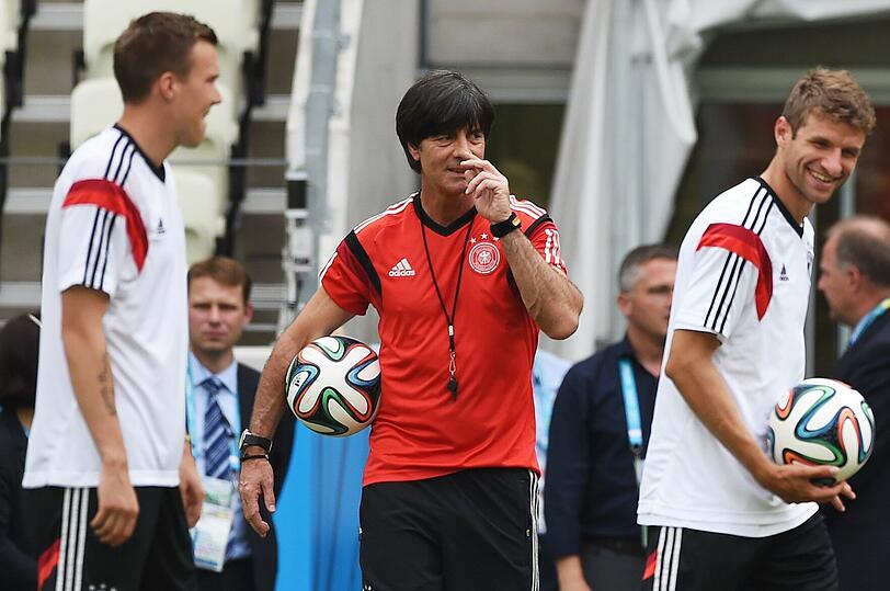 Die Bilder vom Abschlusstraining der DFB-Elf.