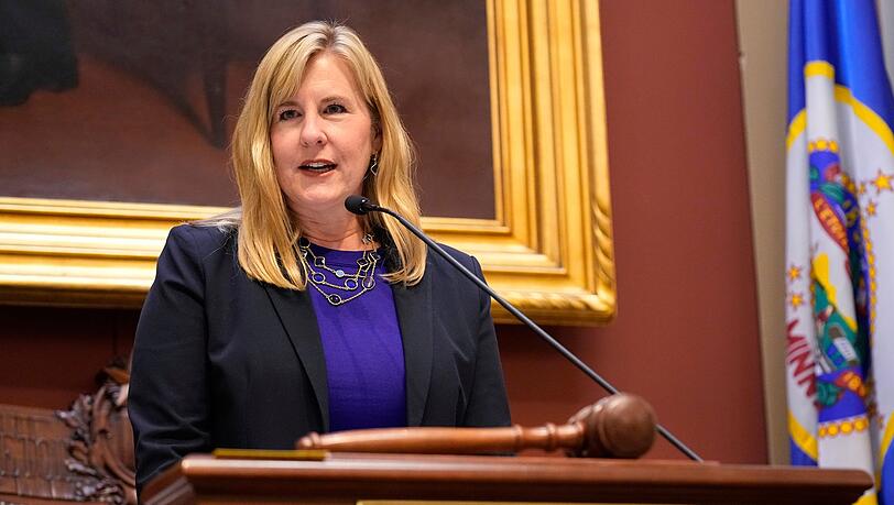 Melissa Hortman saß als demokratische Abgeordnete im Parlament vom US-Bundesstaat Minnesota.