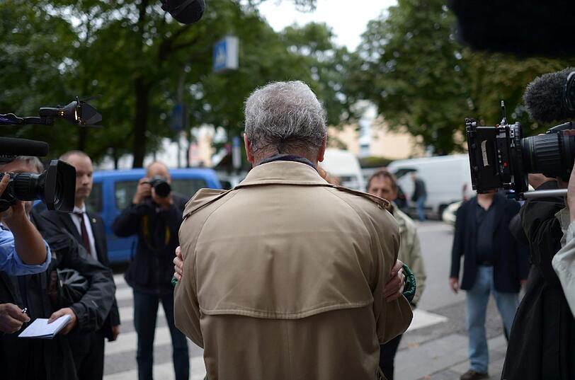 Landtagswahl 2013 in Bayern: Hier gibt Christian Ude (SPD) seine Stimme ab