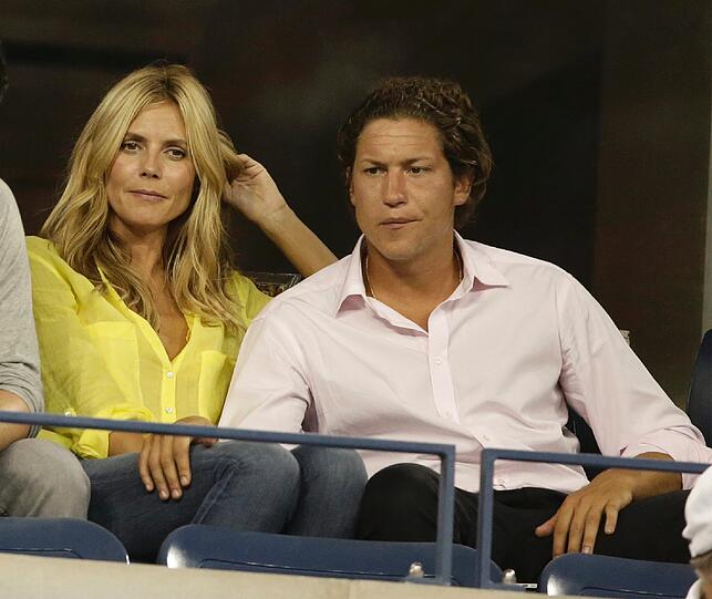 Heidi Klum und Vito Schnabel bei den US-Open 2014