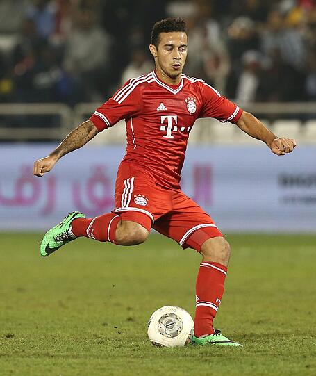 Seit Juli 2013 bei den Bayern unter Vertrag, aber erst mit 25 Pflichtspiel-Einsätzen (drei Tore): Thiago Alcántara.