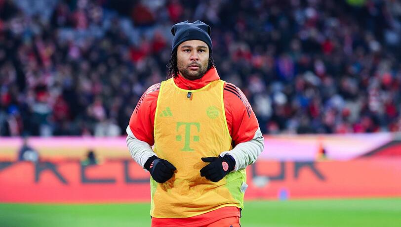 Erst hustenfrei, dann wieder auf den Platz: Serge Gnabry.
