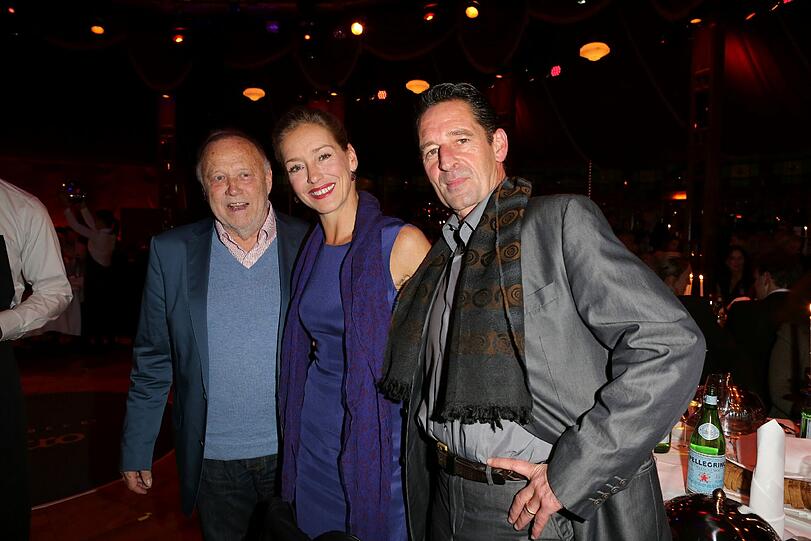 Joseph Vilsmaier mit Lisa Seitz und Ehemann Max Tidof