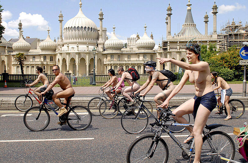 World Naked Bike Ride: Die besten Bilder der vergangenen Jahre.