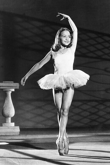 Christine Kaufmann im Film &bdquo;Der schweigende Engel&ldquo; (1954)