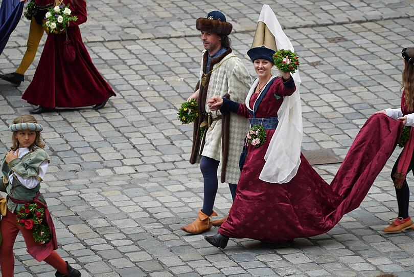Landshuter Hochzeit 2017 - Der erste Hochzeitsumzug in Bildern