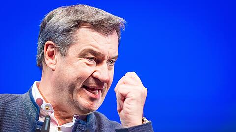 CSU-Chef Markus Söder spricht auf dem 75. Deutschlandtag der Jungen Union.