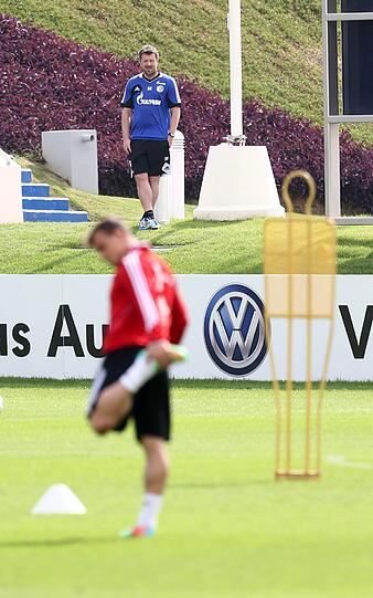 Ein kleiner Alaba-Schock, Guardiola trifft Raul: Der 8. Tag im Trainingslager des FC Bayern - Die Bilder.