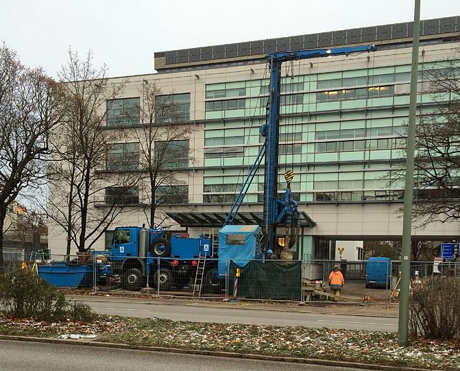 Noch bis zum 29. Dezember ist am Marsplatz 4 die Baustelle.