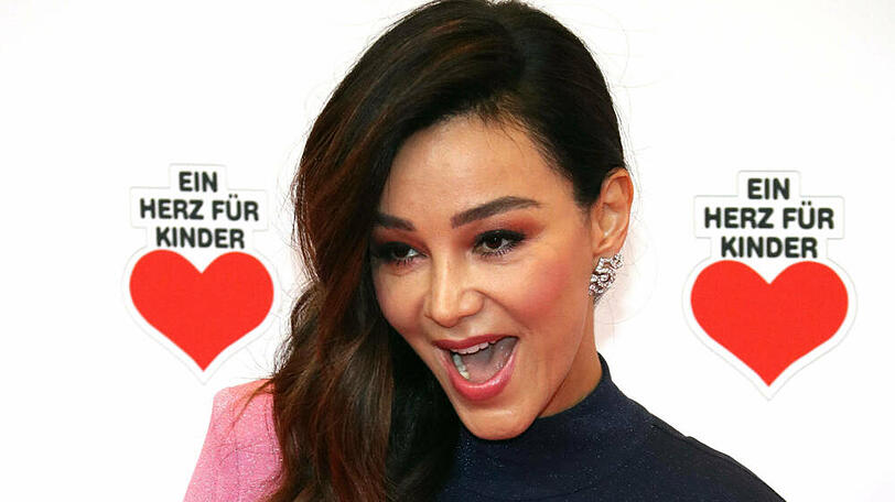 Verona Pooth auf dem roten Teppich.