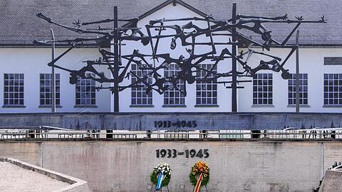 Das internationale Mahnmal in der KZ-Gedenkstätte Dachau.