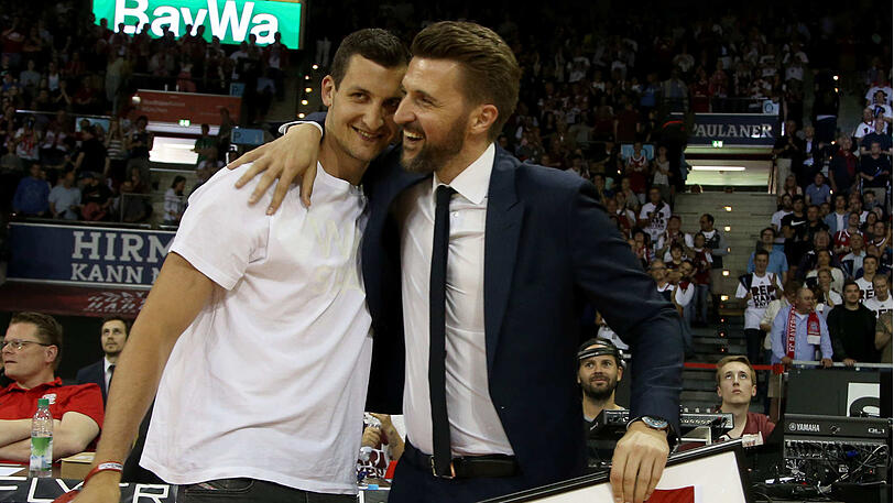 "Paul ist unser Junge, unser Spieler", sagt Pesic (r.) über Zipser.