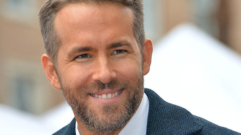 Ryan Reynolds bei der Enthüllung seines Sterns auf dem Walk of Fame