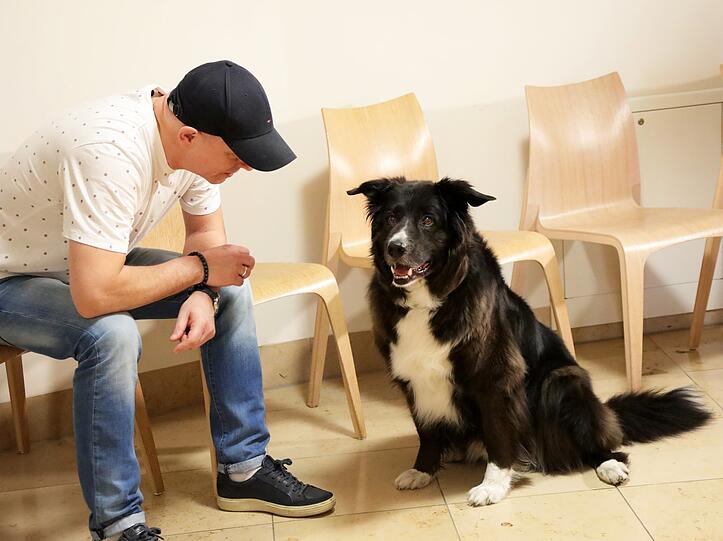 Auch Mischlingshund Luca hat sich tapfer geschlagen.