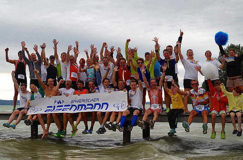 Der Bayerische Eisenmann 2015: Ein rundum gelungener Triathlon am stürmischen Starnberger See.