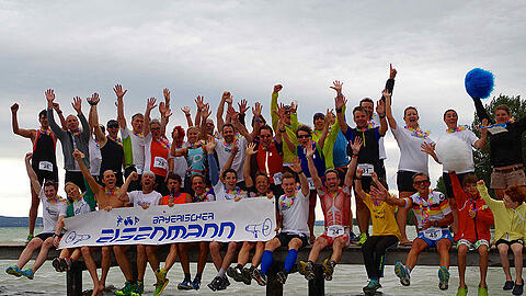Der Bayerische Eisenmann 2015: Ein rundum gelungener Triathlon am stürmischen Starnberger See.