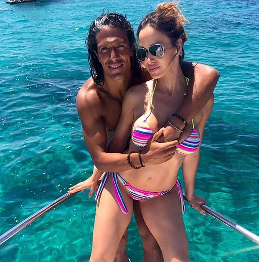 Portugal: Bruno Alves ist mit der hübschen Khut verheiratet. Die beiden haben zwei Kinder.
