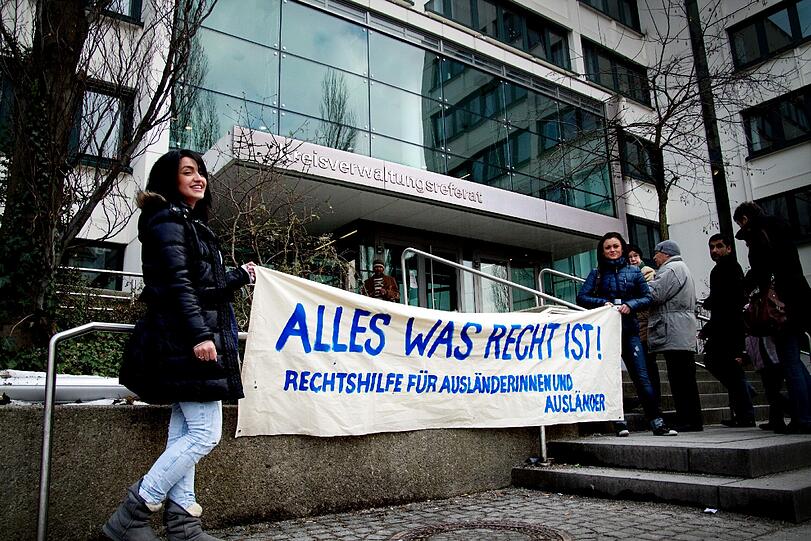 Die Rechtshilfe bietet Beratung für Ausländer im EineWeltHaus.