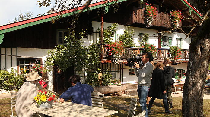 Die Dreharbeiten zur TV-Serie "Lena Lorenz".
