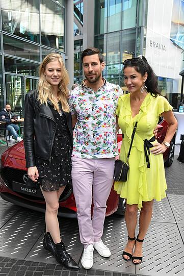 Larissa Marolt, Leonard Freier und Mariella Ahrens