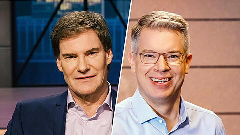 Frank Thelen (r.) wird im Herbst 2020 nicht mehr neben Carsten Maschmeyer (l.) Teil von "Die Höhle der Löwen" sein