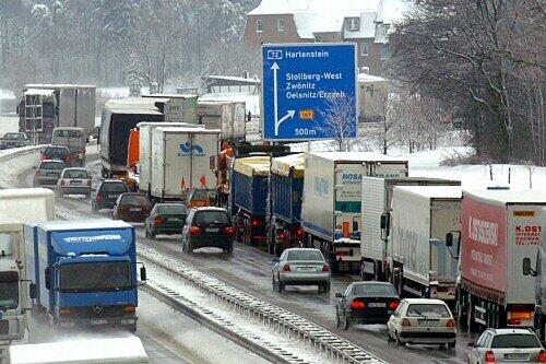 Verstärktes Lkw-Aufkommen in Münchens Umland-Gemeinden