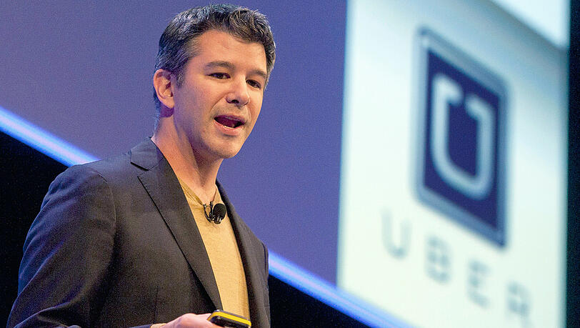 Travis Kalanick, Gründer und Vorstandsvorsitzender der Fahrdienstleistungsanbieters Uber. Travis Kalanick, Gründer und Vorstandsvorsitzender der Fahrdienstleistungsanbieters Uber.
