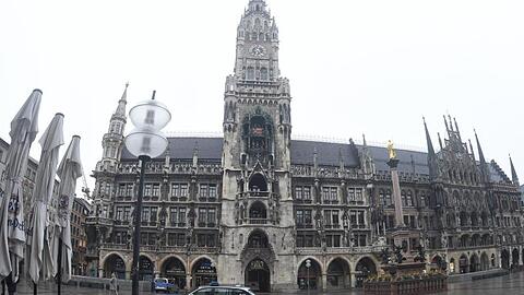 Das Müncher Rathaus. Foto: Felix Hörhager/dpa/Archivbild