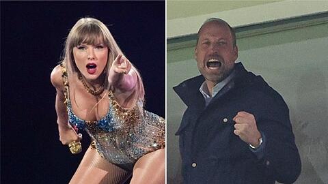 W&uuml;rde sich &uuml;ber eine Hochzeitseinladung von Taylor Swift wie &uuml;ber einen Europa-League-Sieg freuen: Prinz William.