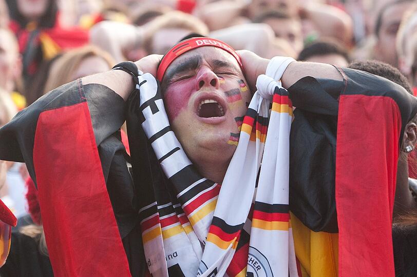 Nur fünf Minuten später dann der Dämpfer - 1:1.