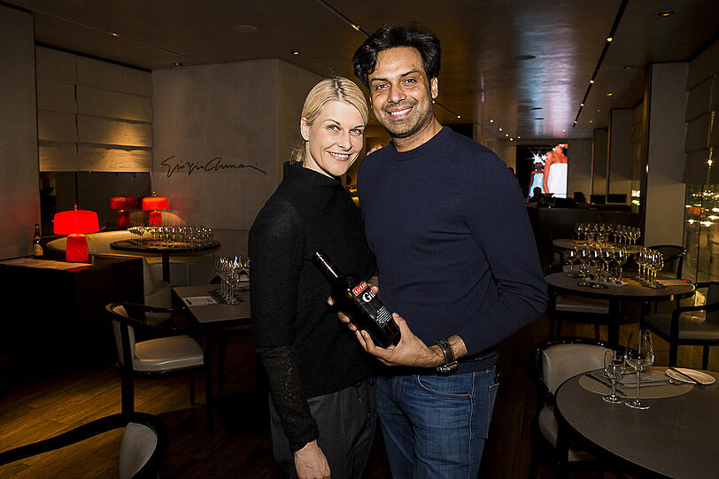 Natascha Gruen und Param Singh
