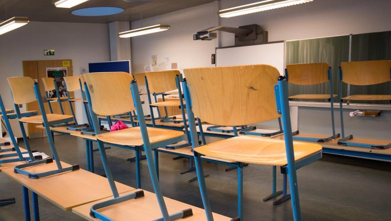 Ein leeres Klassenzimmer. Foto: Christian Charisius/dpa/Symbolbild Ein leeres Klassenzimmer. Foto: Christian Charisius/dpa/Symbolbild