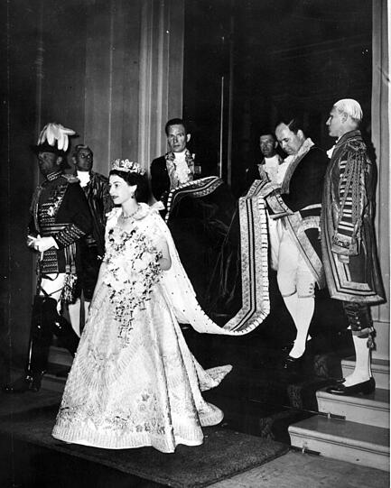1953 wurde Elizabeth zur Königin von England gekrönt.