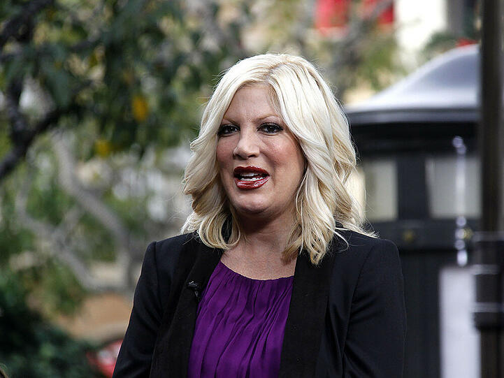 Tori Spelling wurde am Wochenende ins Krankenhaus eingeliefert