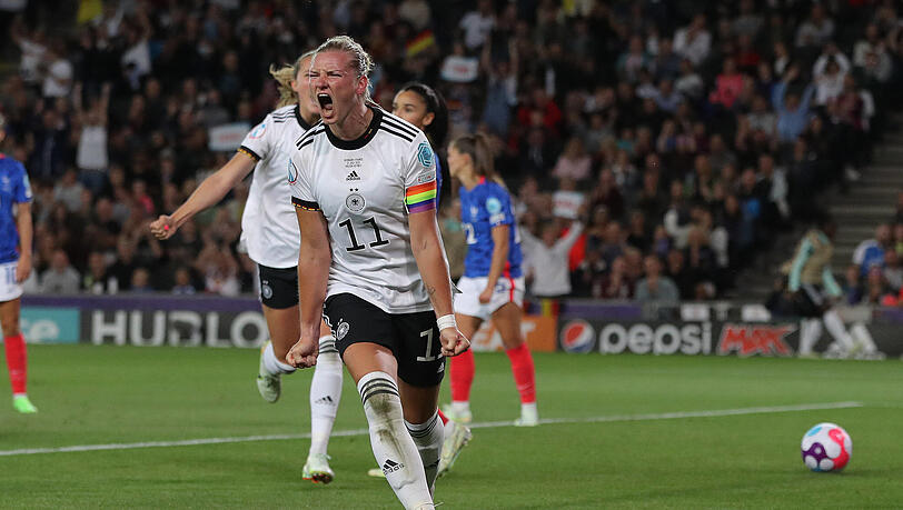 Alexandra Popp jubelt gegen Frankreich - wird auch in Wembley gefeiert?