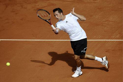 Deutlicher Sieg im ersten Einzel: Philipp Kohlschreiber aus Augsburg.