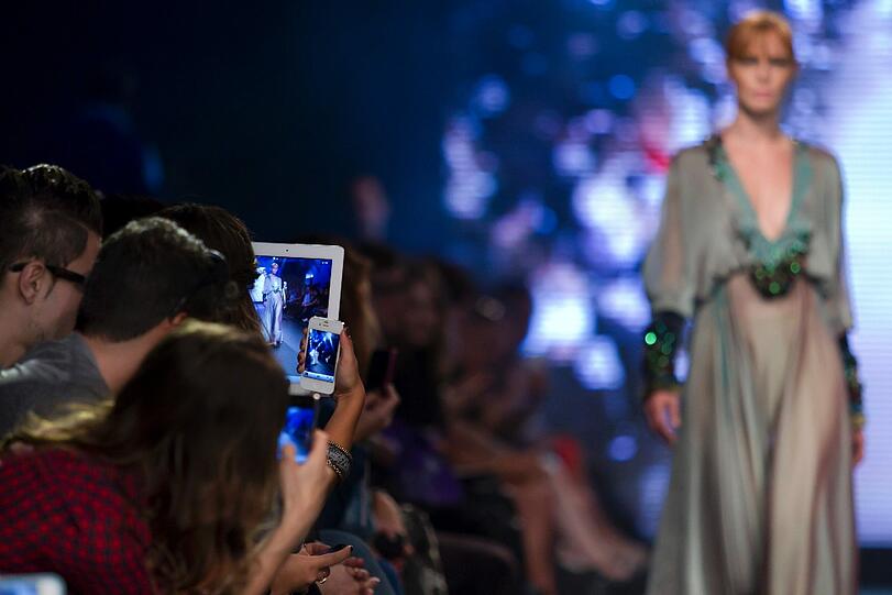 Sexy und selbstbewusst: so präsentieren die Models die Kreationen auf der Tel Aviv Fashion Week.