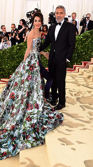 Amal und George Clooney.