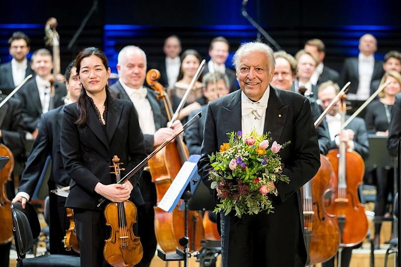 Zubin Mehta und die Münchner Philharmoniker.