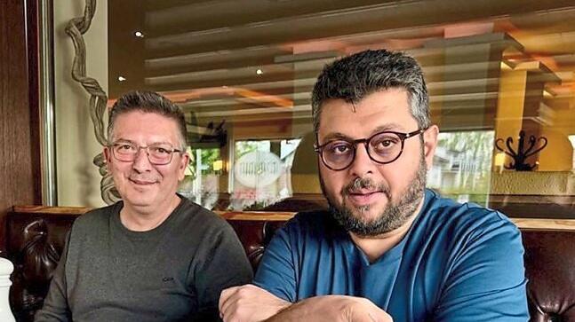 Investoren-Wahlkampf: Ismaik mit Stimoniaris.  instagram/ismaik1860
