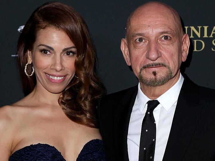 Ben Kingsley und seine Frau Daniela Lavender