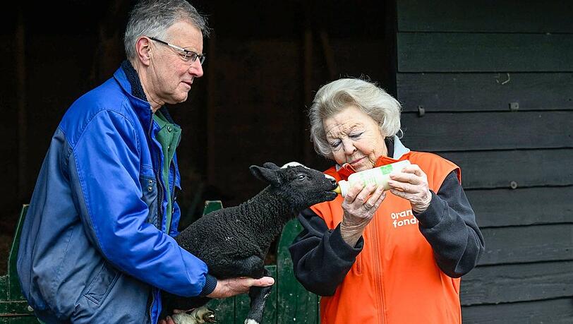 Beatrix auf dem Kinderbauernhof in Aktion.