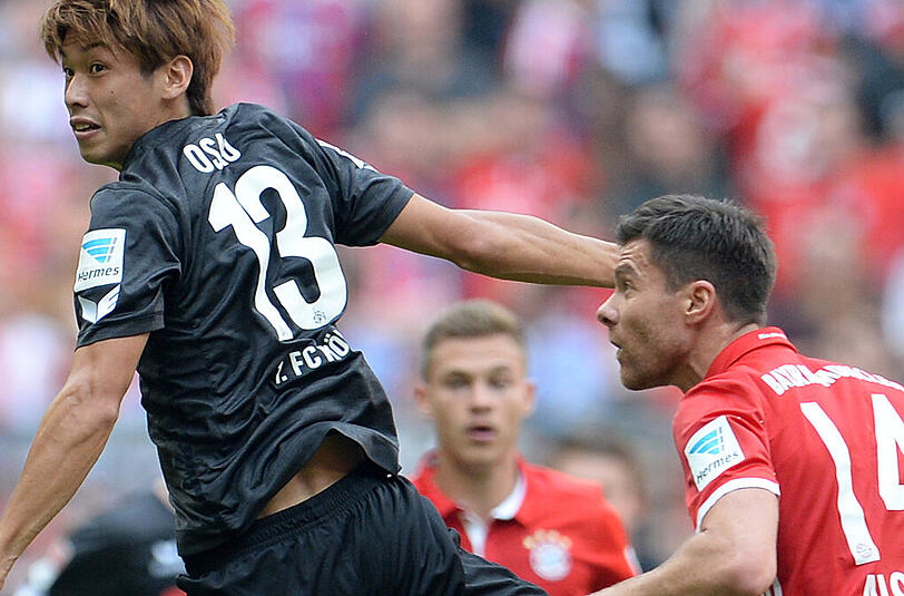 Xabi Alonso: Note 3. Probierte es oft mit langen Pässen - nicht alle kamen an. Ganz wichtig, dass er Kölns Konter kurz vor dem Strafraum klärte (34.). Schoss selbst knapp neben das Tor (36.).