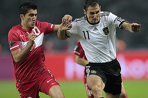 Miroslav Klose im EM-Qualifikationsspiel gegen die Türkei