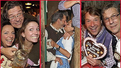 Nicht nur Rufus Beck feiert Keck im Käferzelt, auch andere Promis lassen es sich auf der Wiesn gut gehen - die Bilder!